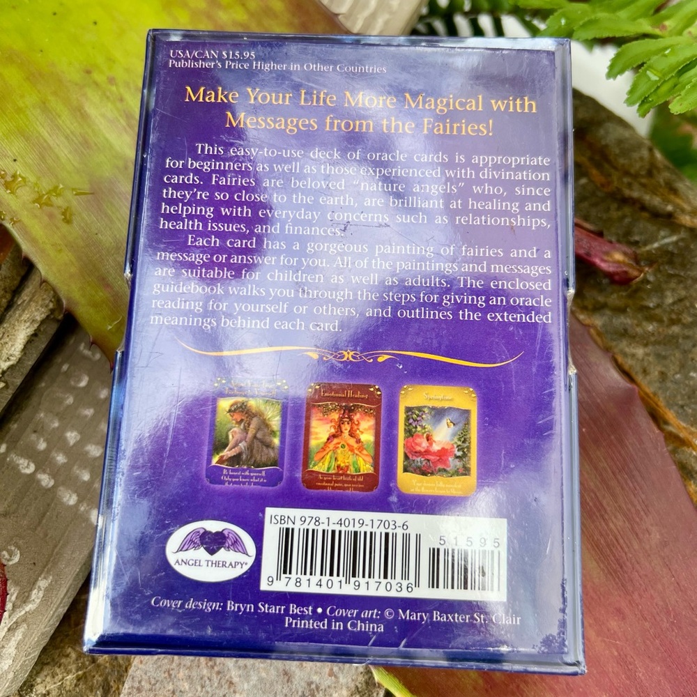 New Sealed Magical Messages from the Fairies Oracle Deck Doreen Virtue—Rare OOP - Picture 4 of 7